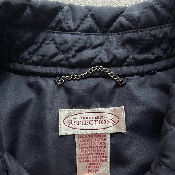Northern Reflections Navy Blue Quilted Light Weight Jacket Size M - Picture 7 of 12